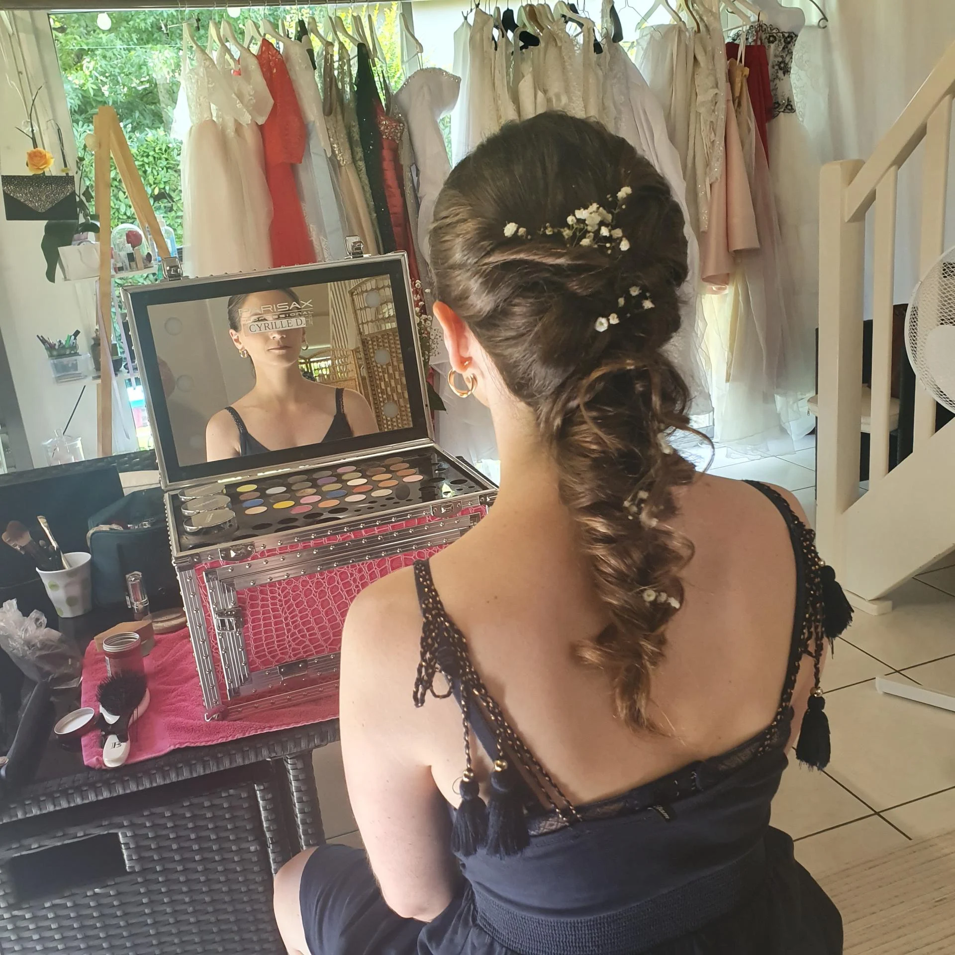 Cyrille D. & Eva-Hiné Coiffeuse et maquilleuse Bordeaux